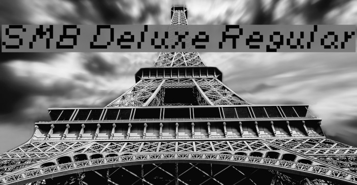 SMB Deluxe Regular Font examples