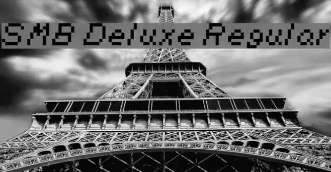 SMB Deluxe Regular Font examples