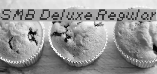 SMB Deluxe Regular Font examples