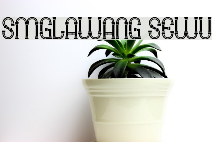 SMG_Lawang Sewu Font examples