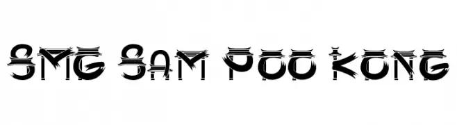 SMG_Sam Poo Kong  baixar fontes gratis
