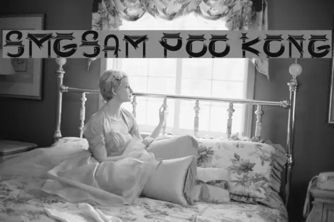 SMG_Sam Poo Kong Font examples