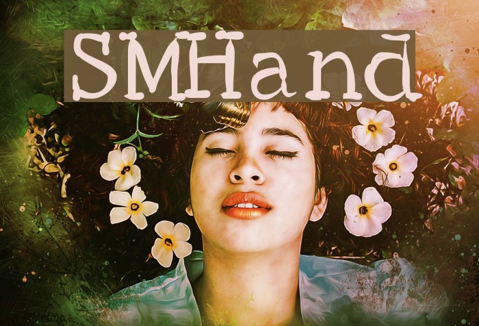 SMHand Font examples