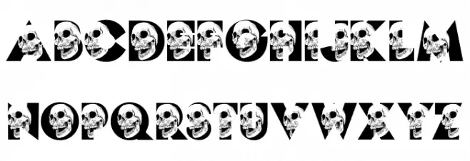 SMILE PERSONAL USE Bold Schriftart Groß