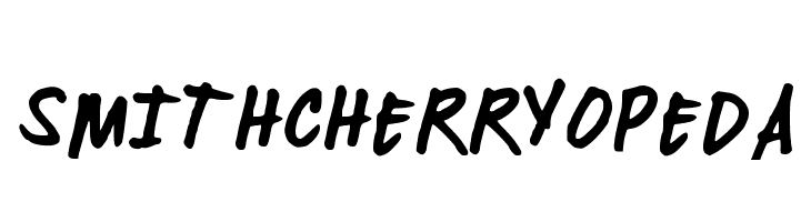 SMITHCHERRYOPEDA  免费字体下载