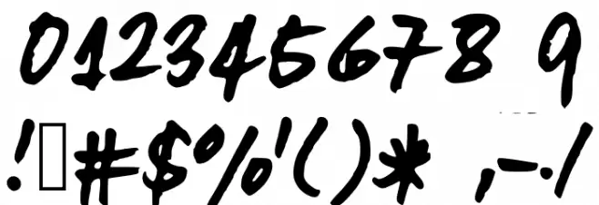 SMITHCHERRYOPEDA Font OTHER CHARS