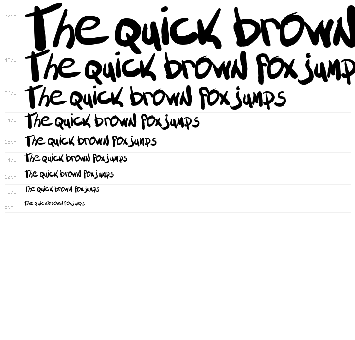 SML FAT MARKER Waterfall