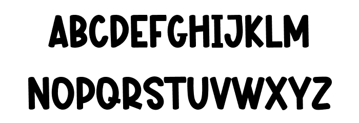 SMOOTH CHEESE Font UPPERCASE