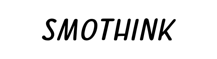SMOTHINK  Free Fonts Download