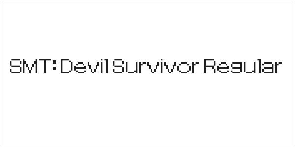 SMT: Devil Survivor Regular Logo