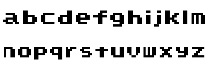 SMW Text 2 NC Font LOWERCASE
