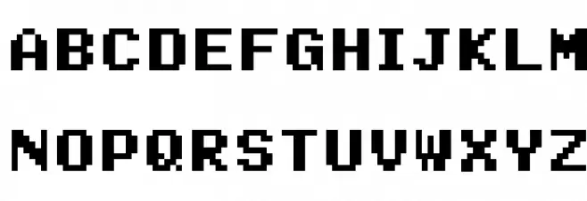 SMW Text NC 字体 大写