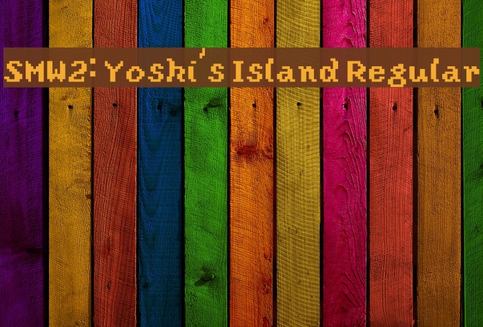 SMW2: Yoshi's Island Regular Example 2