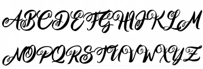 Smaching the Quakish Schriftart Groß