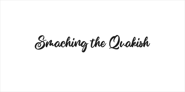 Smaching the Quakish Logo
