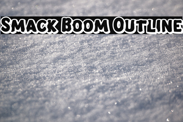 Smack Boom Outline Example 3