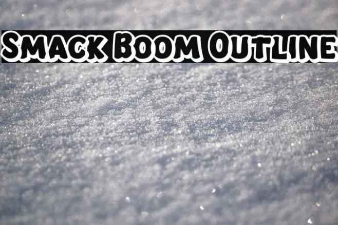 Smack Boom Outline Example 3