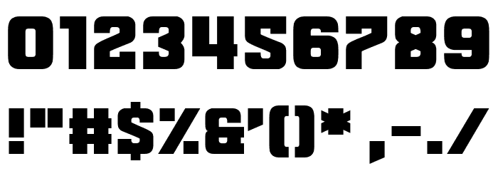 Smack Laideth Down 2019 Font OTHER CHARS