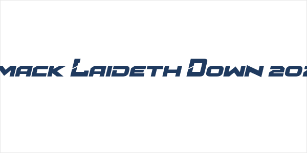 Smack Laideth Down 2024 Logo