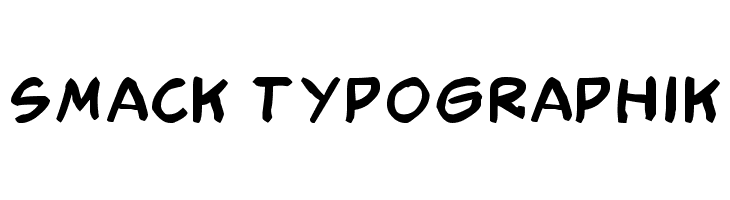 Smack Typographik Font