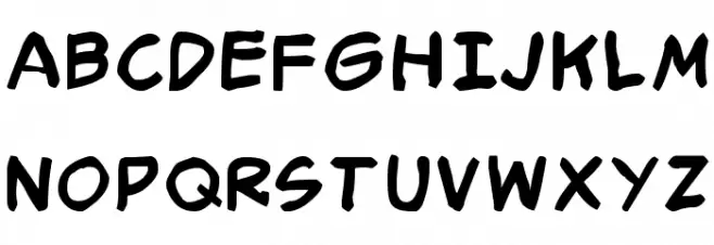 Smack Typographik Шрифта ВЕРХНИЙ