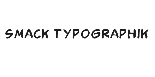 Smack Typographik Logo