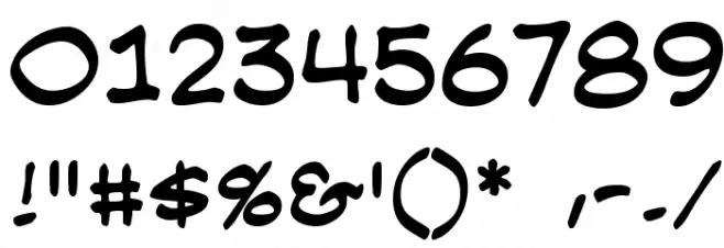 SmackAttack BB Font OTHER CHARS