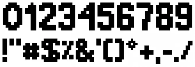 SmackyFormula Font OTHER CHARS