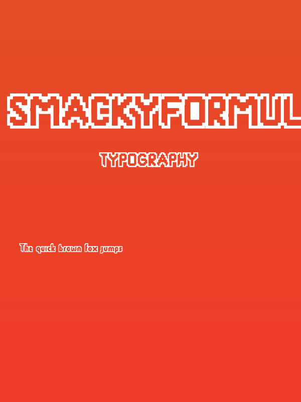 SmackyFormulaOut Poster