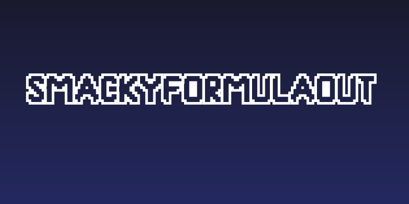 SmackyFormulaOut Social Header