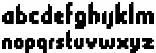 SmackyFormula Font Litere mici
