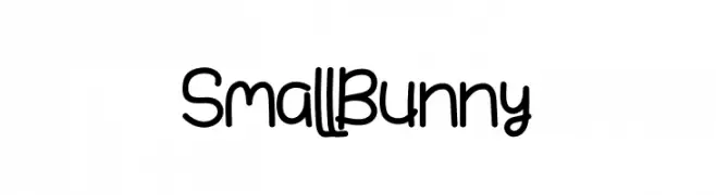 Small Bunny  Скачать бесплатные шрифты