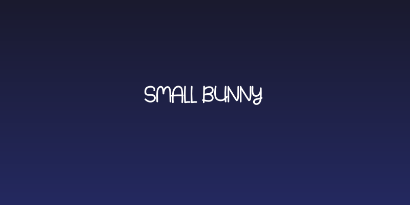 Small Bunny Social Header