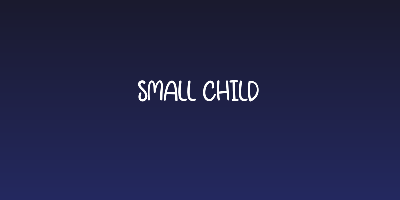 Small Child Social Header