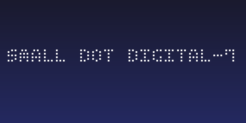 Small Dot Digital-7 Social Header