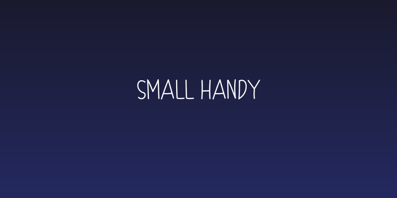 Small Handy Social Header