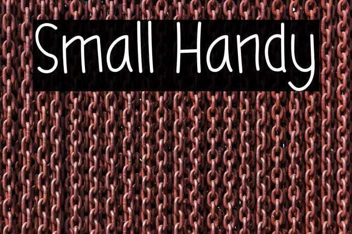 Small Handy Example 1