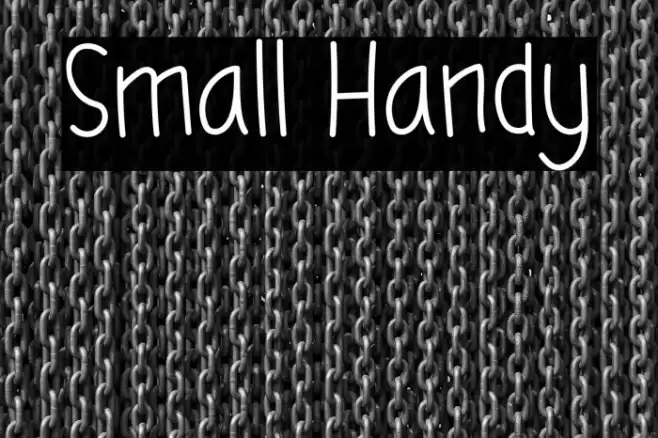 Small Handy Font examples