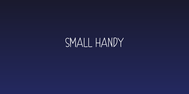 Small Handy Social Header