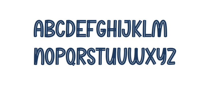 Small Island Uppercase