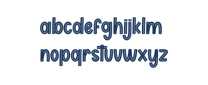 Small Island Lowercase