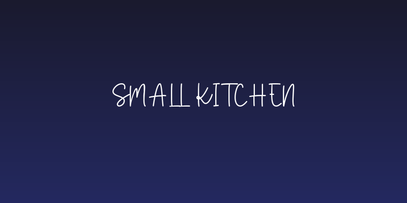 Small Kitchen Social Header