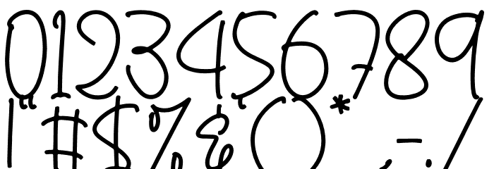 Small Krowstar Font OTHER CHARS