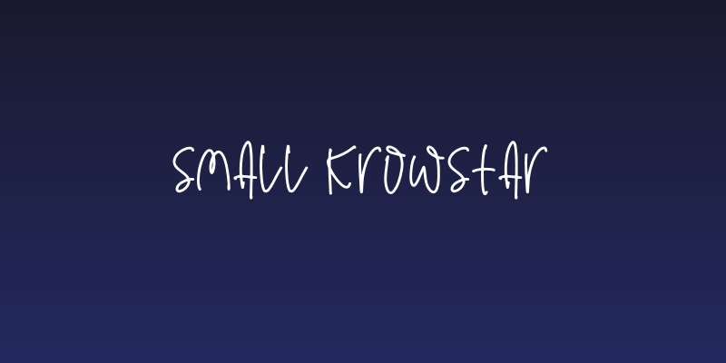Small Krowstar Social Header