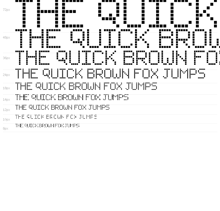 Small LCD Sign Regular Waterfall