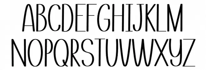 Small Love Font Litere mari