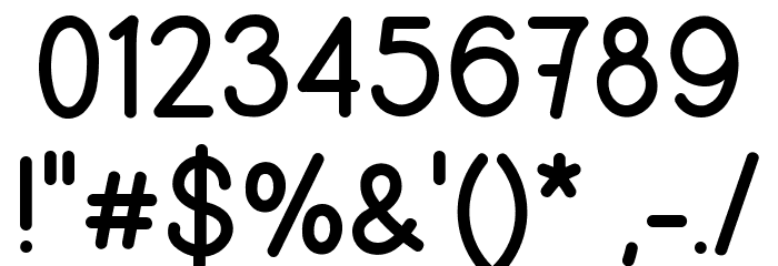 Small Memory Font OTHER CHARS