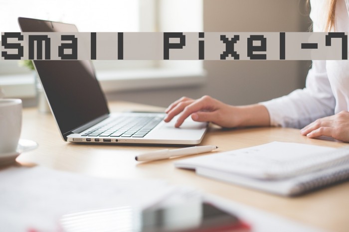 Small Pixel-7 Font examples