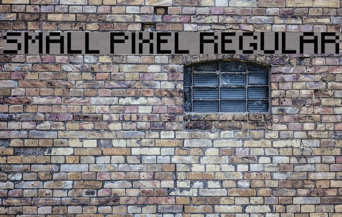 Small Pixel Regular Font examples