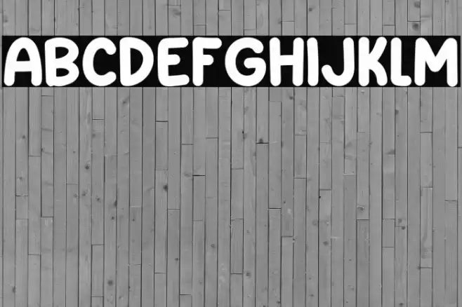 Small Print Font examples